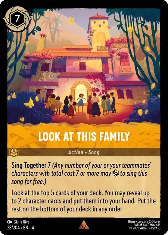 Look at This Family 28/204 card from Ursula's Return