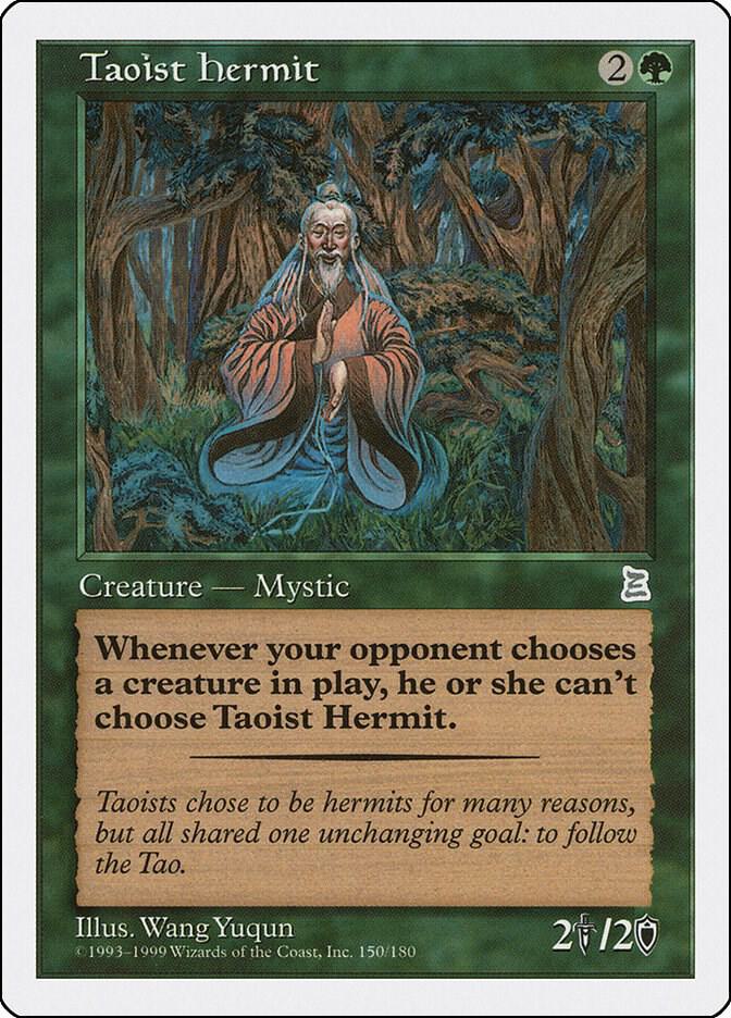 Taoist Hermit 150 card from Portal Three Kingdoms