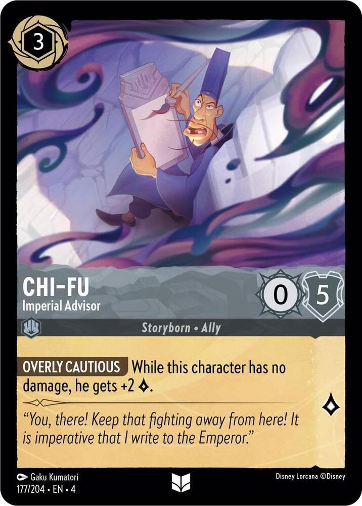 Chi-Fu - Imperial Advisor 177/204 card from Ursula's Return