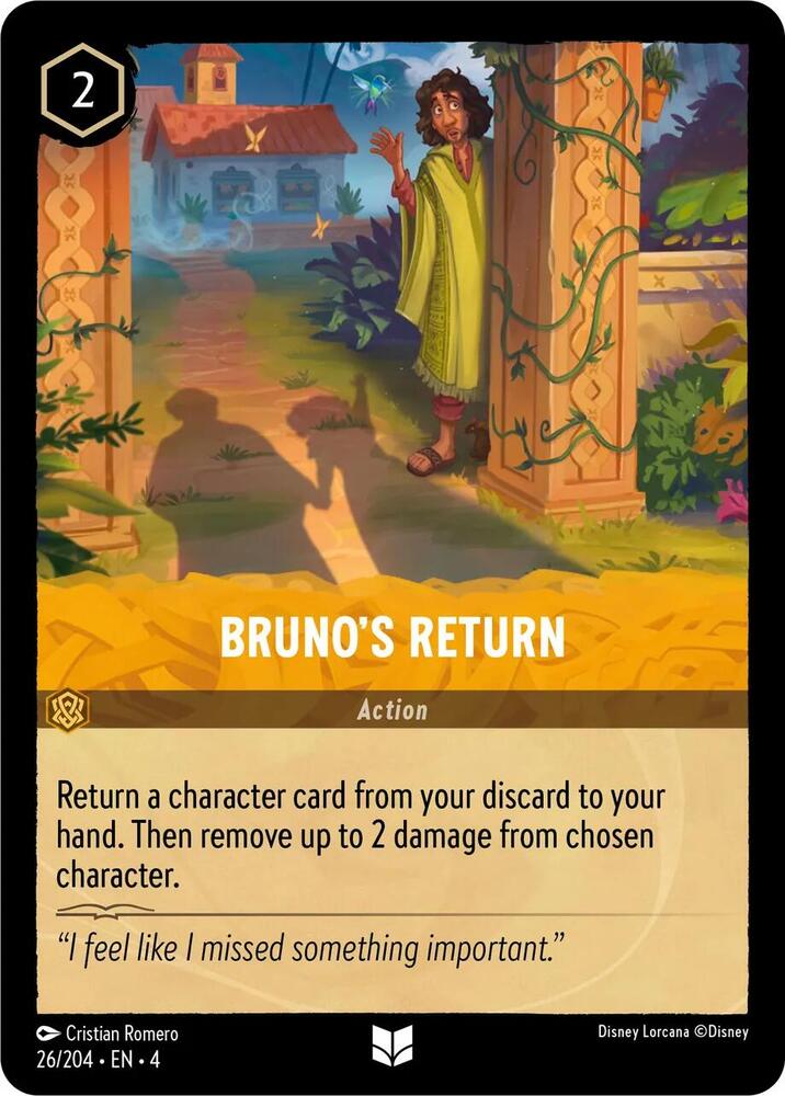 Bruno's Return 26/204 card from Ursula's Return