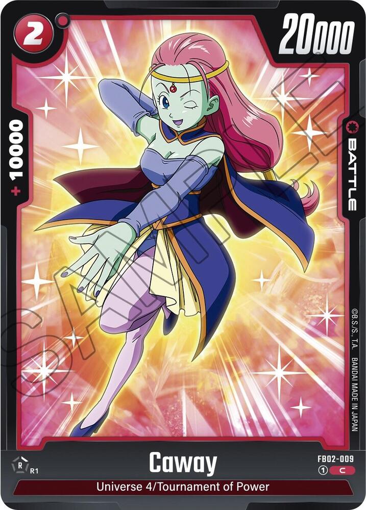Caway FB02-009 card from Blazing Aura