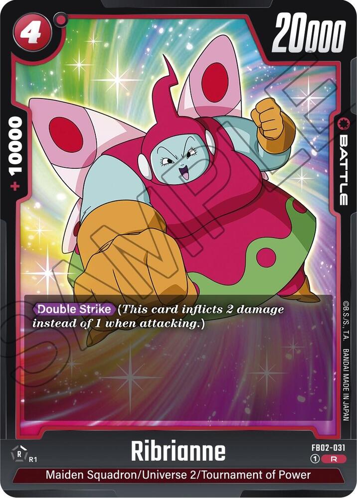 Ribrianne FB02-031 card from Blazing Aura