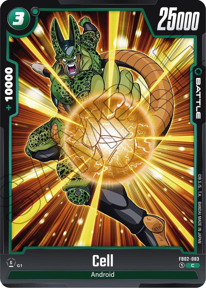Cell FB02-083 card from Blazing Aura
