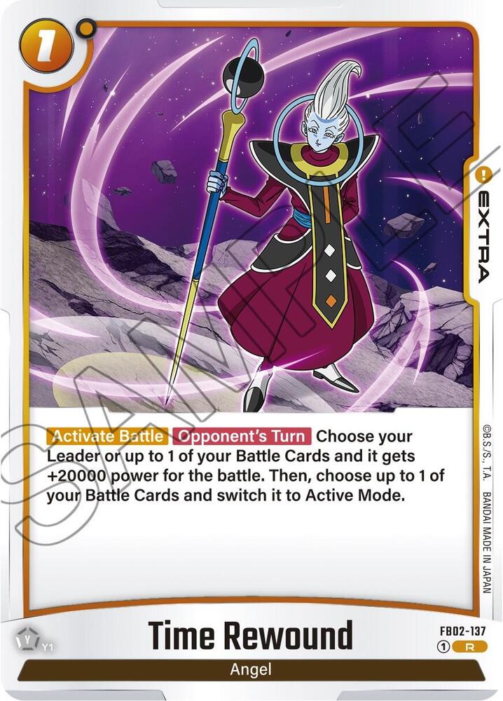 Time Rewound FB02-137 card from Blazing Aura
