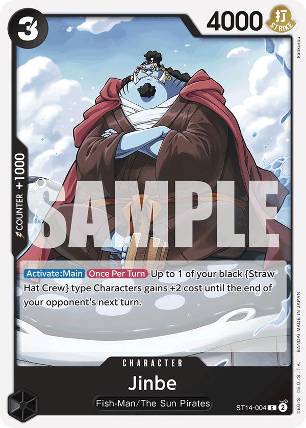 Jinbe ST14-004 card from Starter Deck 14: 3D2Y