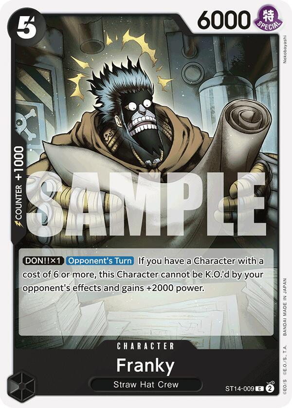 Franky ST14-009 card from Starter Deck 14: 3D2Y