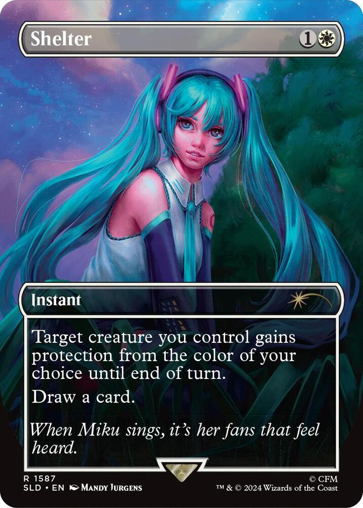 Shelter 1587 card from Secret Lair Drop Series