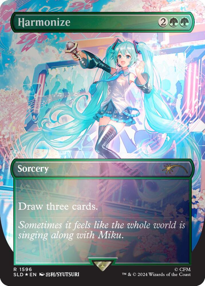 Harmonize (Rainbow Foil) 1596 card from Secret Lair Drop Series