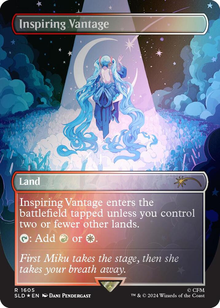Inspiring Vantage (Rainbow Foil) 1605 card from Secret Lair Drop Series