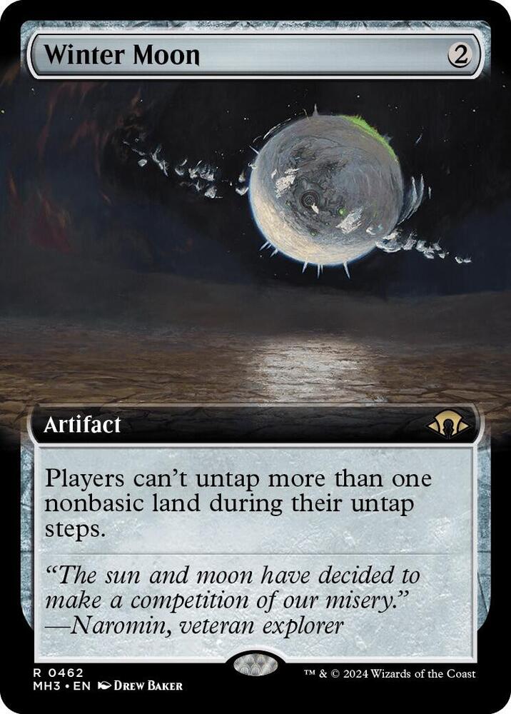 Winter Moon (Extended Art) 462 card from Modern Horizons 3