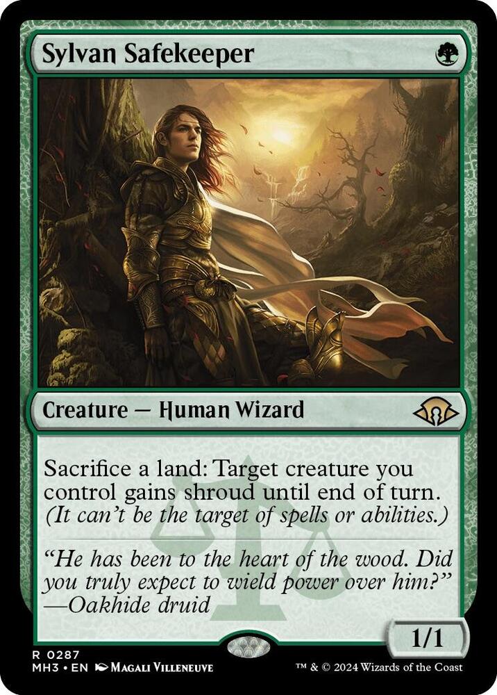 Sylvan Safekeeper 287 card from Modern Horizons 3