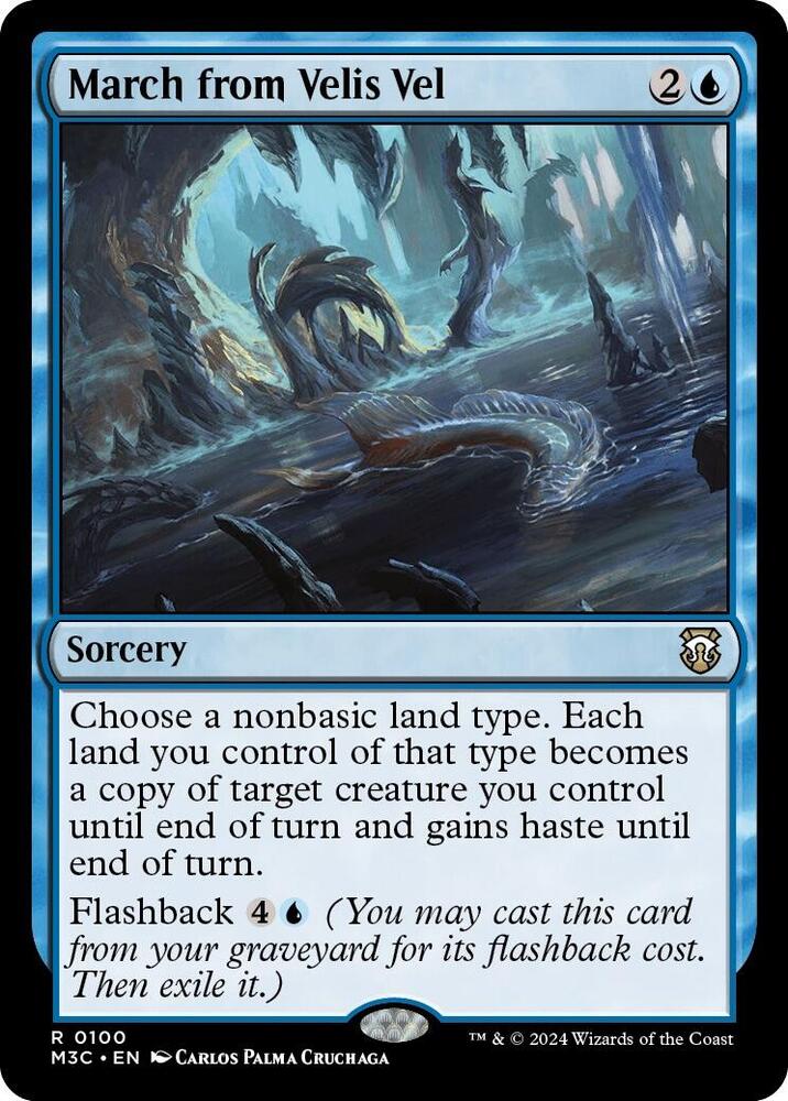 March from Velis Vel 100 card from Commander: Modern Horizons 3
