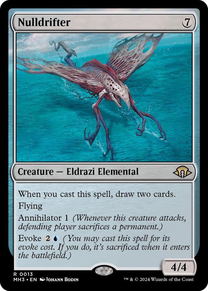 Nulldrifter 13 card from Modern Horizons 3