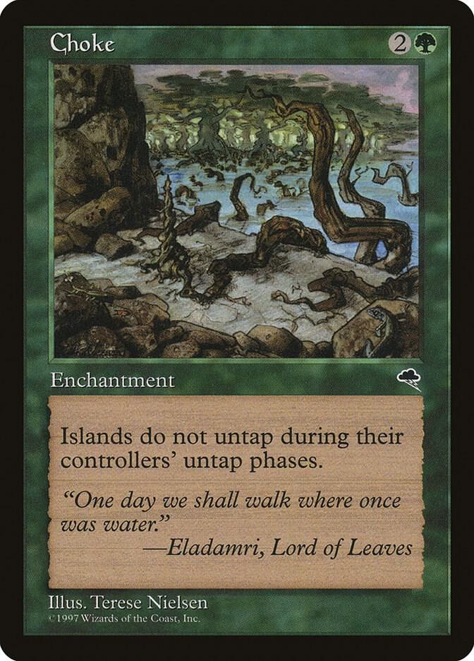 Choke 219 card from Tempest