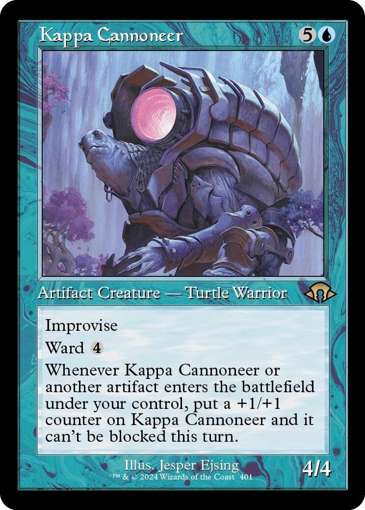 Kappa Cannoneer (Retro Frame) 401 card from Modern Horizons 3