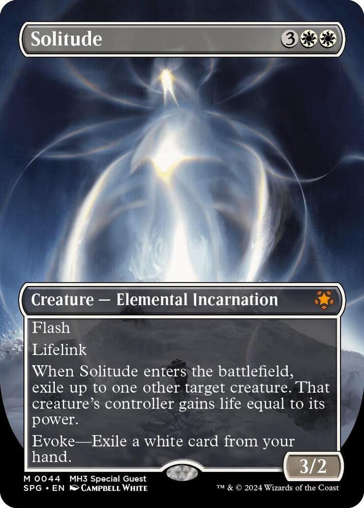 Solitude (Borderless) 44 card from Special Guests
