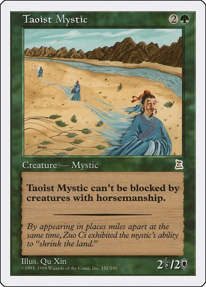 Taoist Mystic 151 card from Portal Three Kingdoms