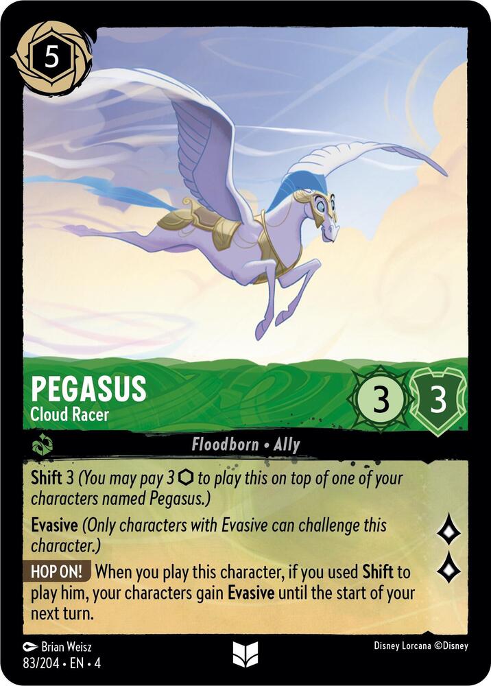 Pegasus - Cloud Racer 83/204 card from Ursula's Return