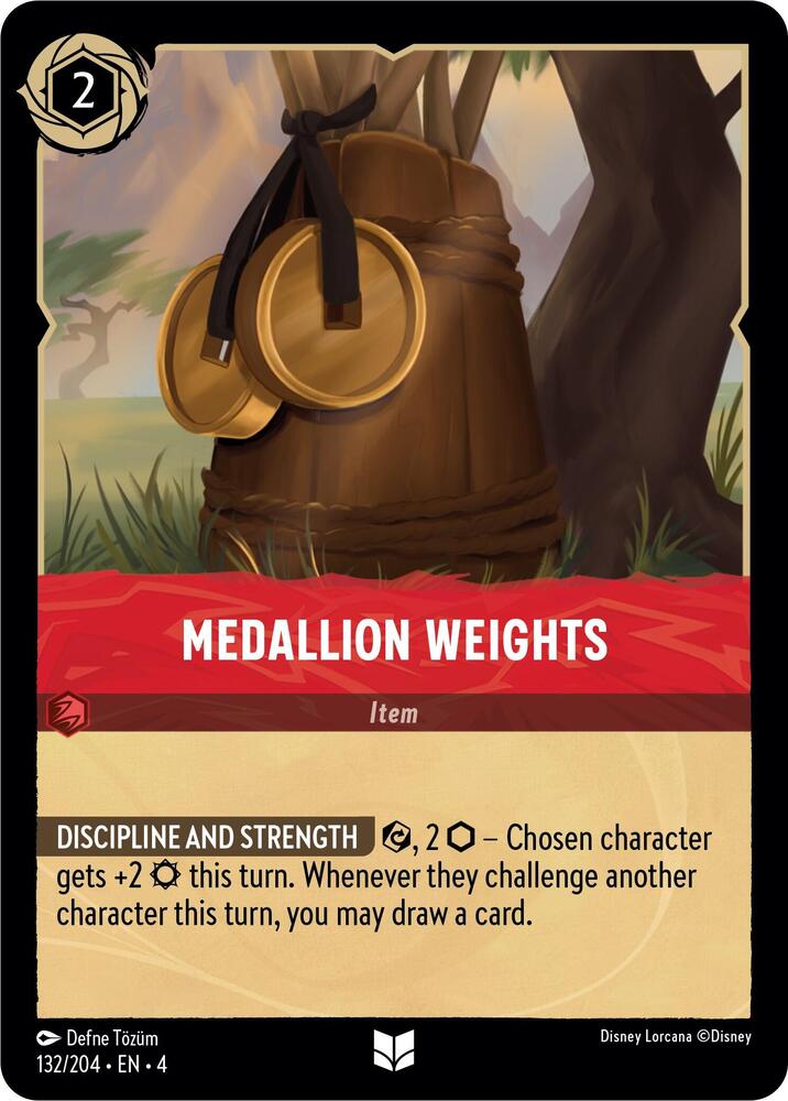 Medallion Weights 132/204 card from Ursula's Return