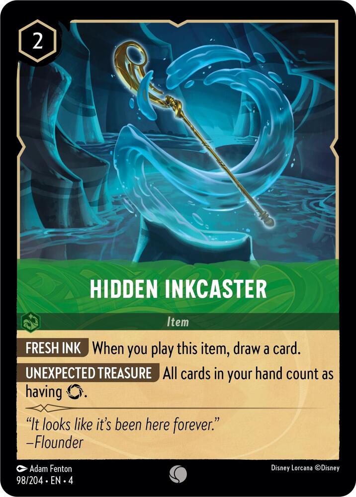 Hidden Inkcaster 98/204 card from Ursula's Return