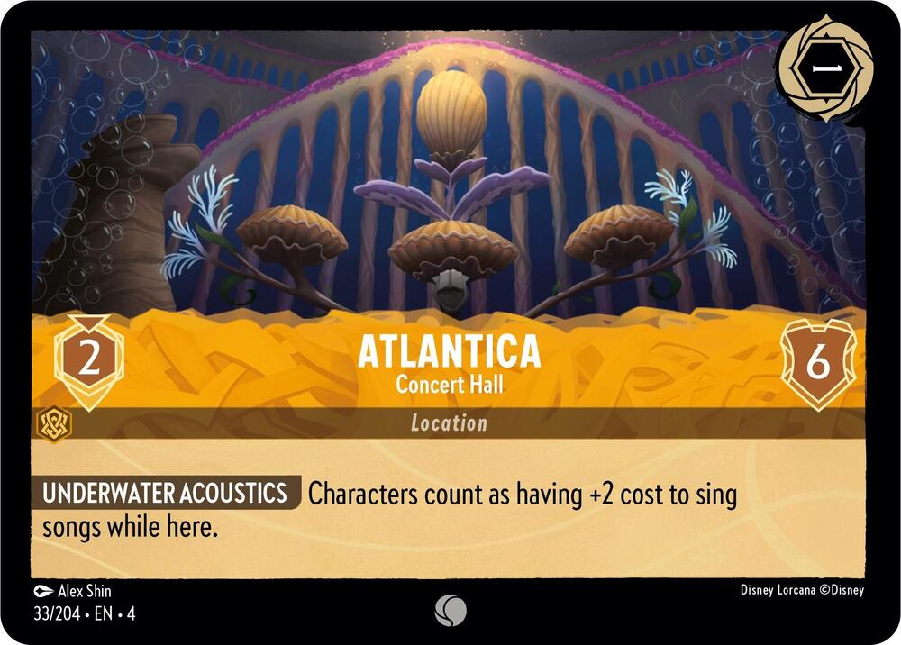 Atlantica - Concert Hall 33/204 card from Ursula's Return