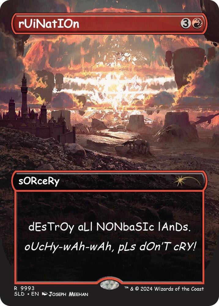 rUiNatIOn 9993 card from Secret Lair Drop Series