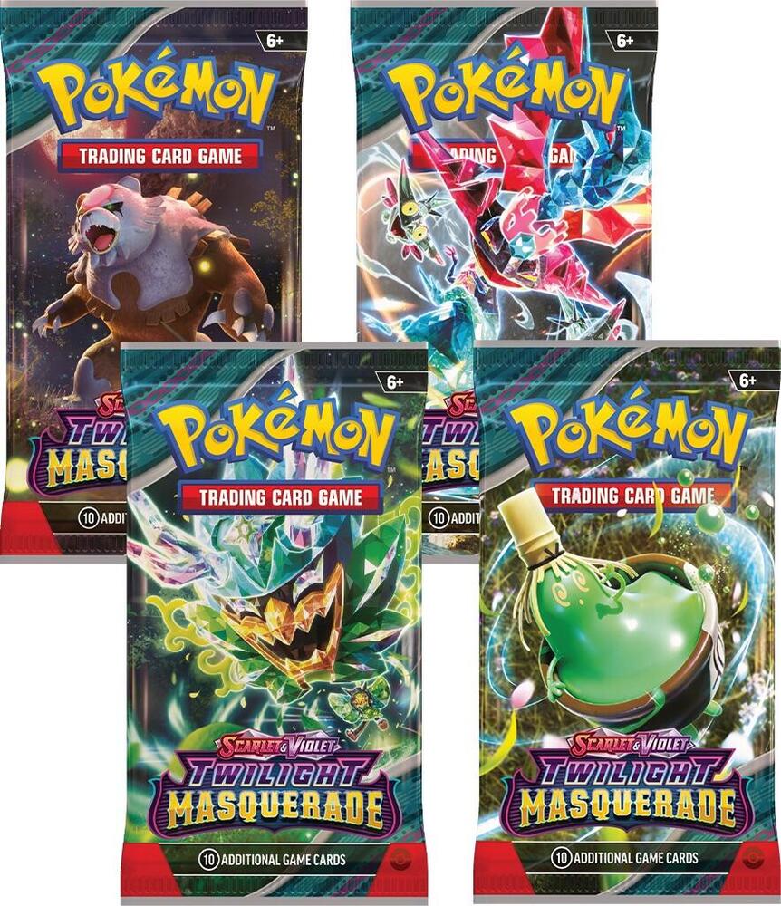 Twilight Masquerade Booster Pack Art Bundle [Set of 4] card from SV06: Twilight Masquerade
