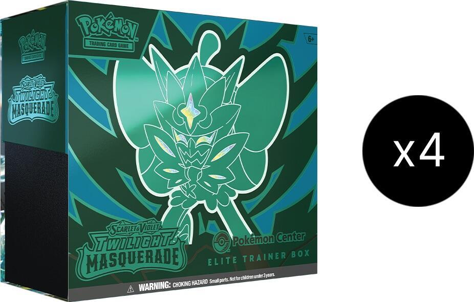 Twilight Masquerade Pokemon Center Elite Trainer Box (Exclusive) Case card from SV06: Twilight Masquerade