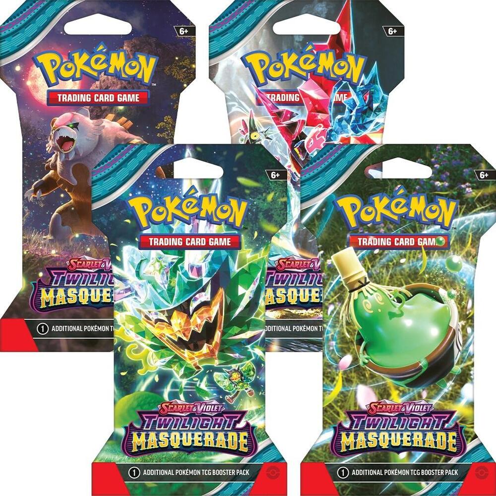 Twilight Masquerade Sleeved Booster Pack Art Bundle [Set of 4] card from SV06: Twilight Masquerade