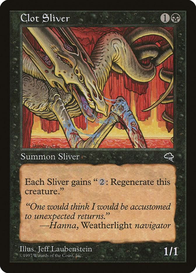 Clot Sliver 112 card from Tempest