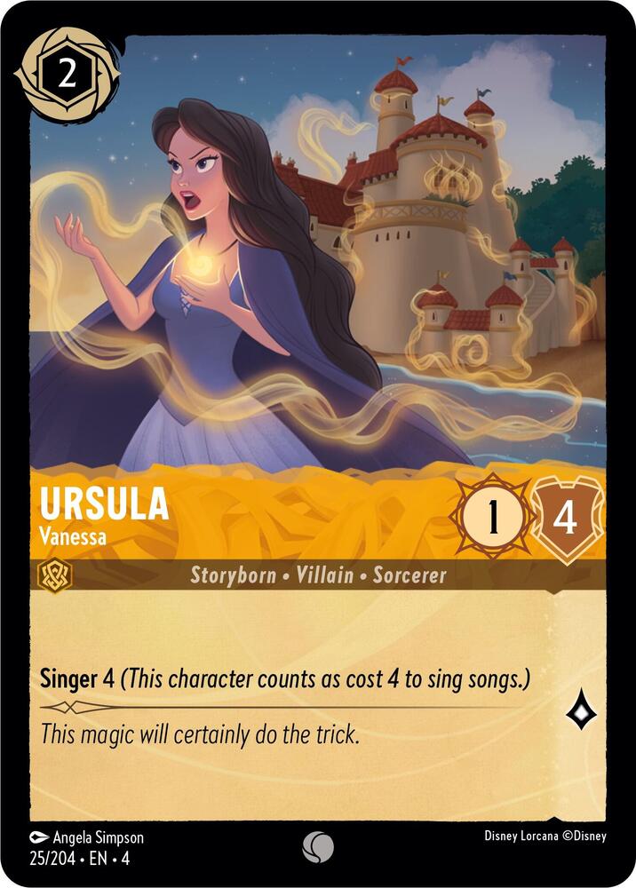 Ursula - Vanessa 25/204 card from Ursula's Return