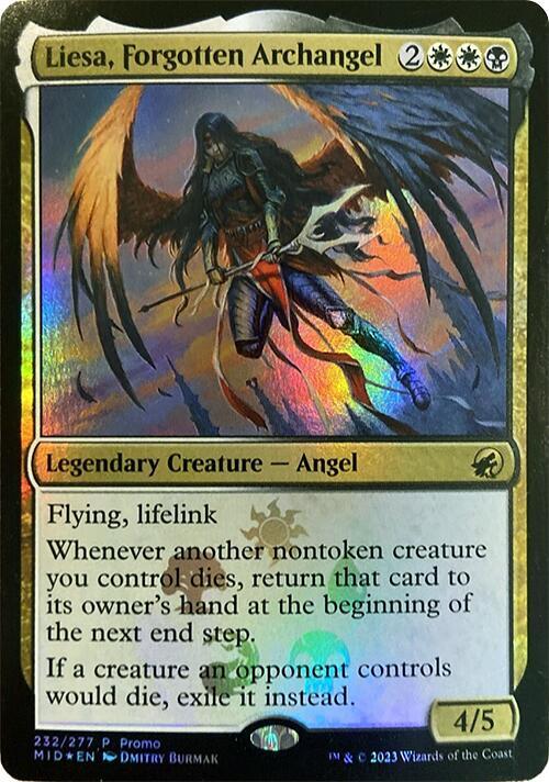 Liesa, Forgotten Archangel 232 card from Media Promos