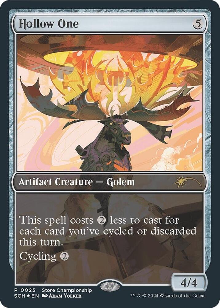 Hollow One 25 card from Game Day & Store Championship Promos