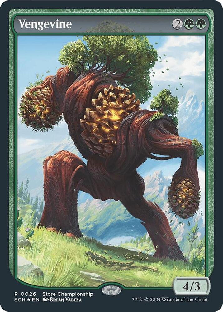 Vengevine 26 card from Game Day & Store Championship Promos