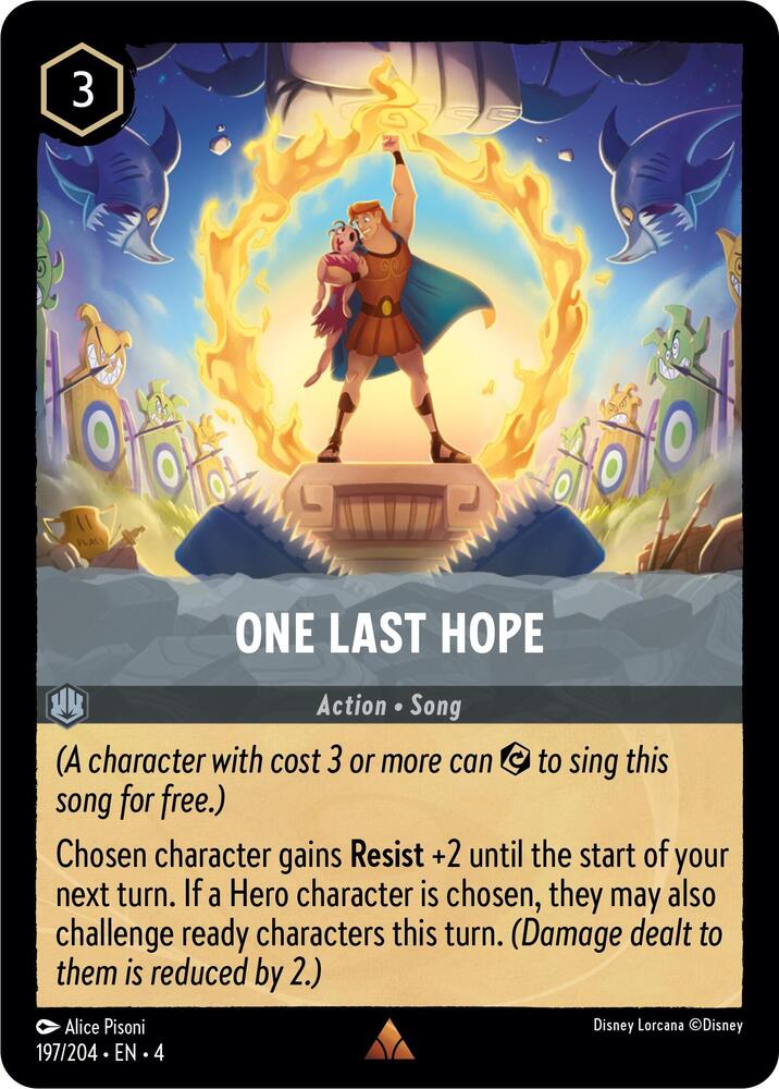One Last Hope 197/204 card from Ursula's Return