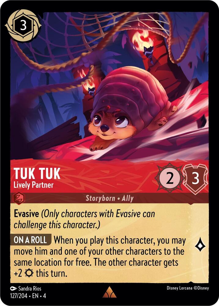 Tuk Tuk - Lively Partner 127/204 card from Ursula's Return