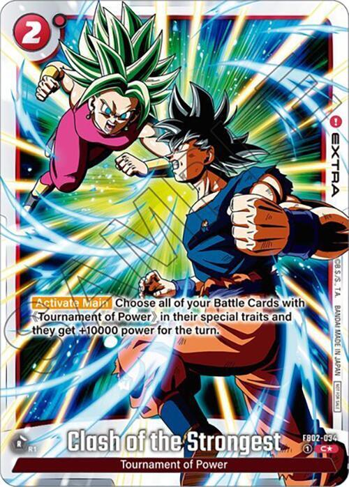 Clash of the Strongest (Tournament Pack -Winner- 02) FB02-034 card from Tournament and Championship Promos