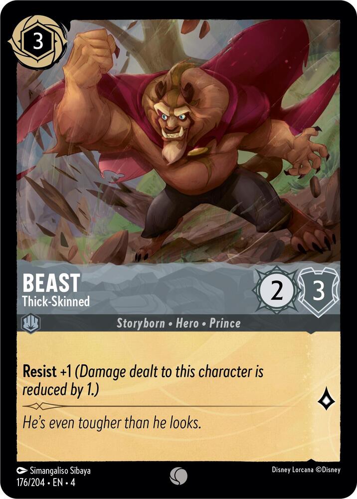 Beast - Thick-Skinned 176/204 card from Ursula's Return