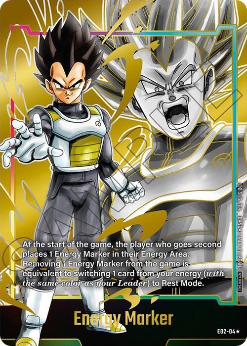 Energy Marker (Gold) E02-04 card from Fusion World Energy Markers