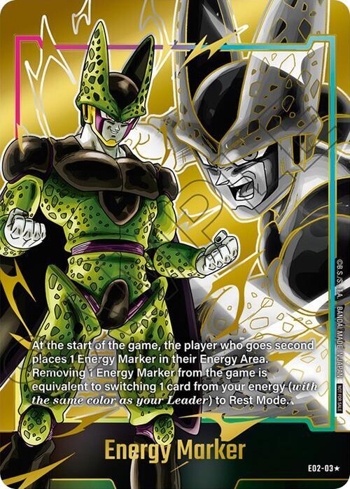 Energy Marker (Gold) E02-03 card from Fusion World Energy Markers