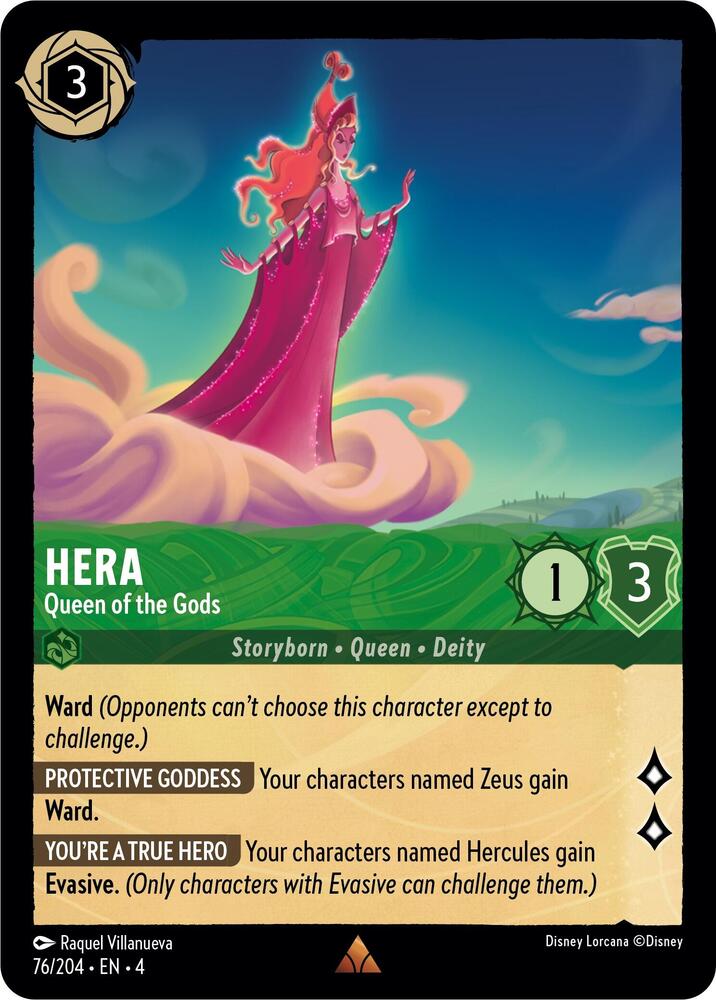 Hera - Queen of the Gods 76/204 card from Ursula's Return