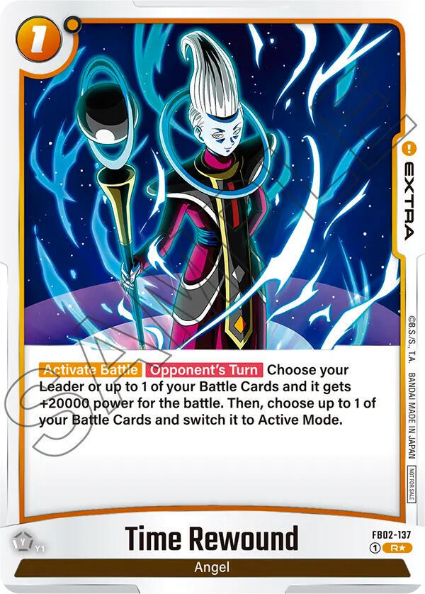 Time Rewound (Championship Pack 01) FB02-137 card from Tournament and Championship Promos
