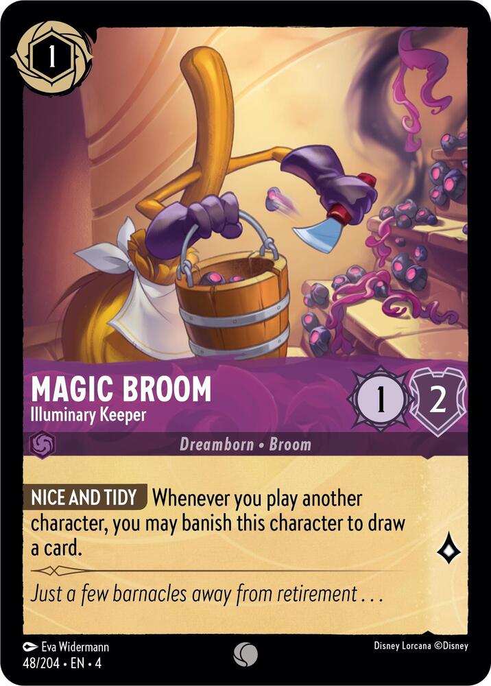 Magic Broom - Illuminary Keeper 48/204 card from Ursula's Return
