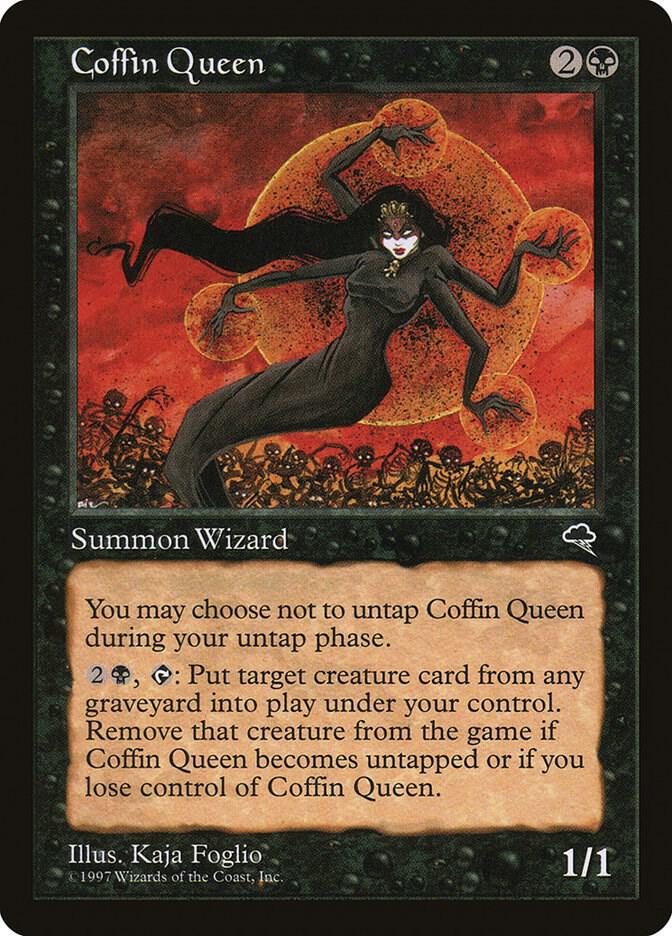 Coffin Queen 114 card from Tempest