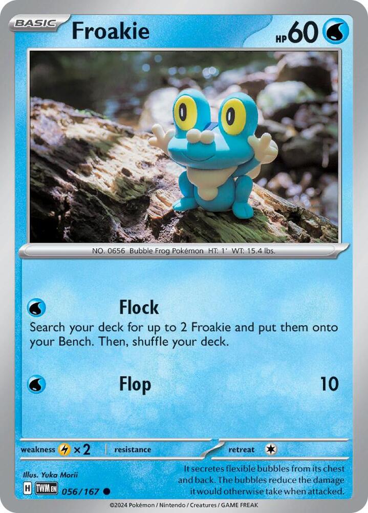 Froakie 056/167 card from SV06: Twilight Masquerade