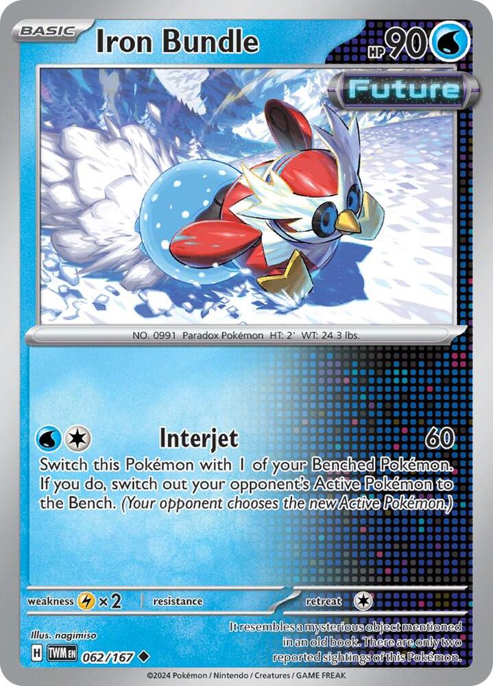 Iron Bundle 062/167 card from SV06: Twilight Masquerade