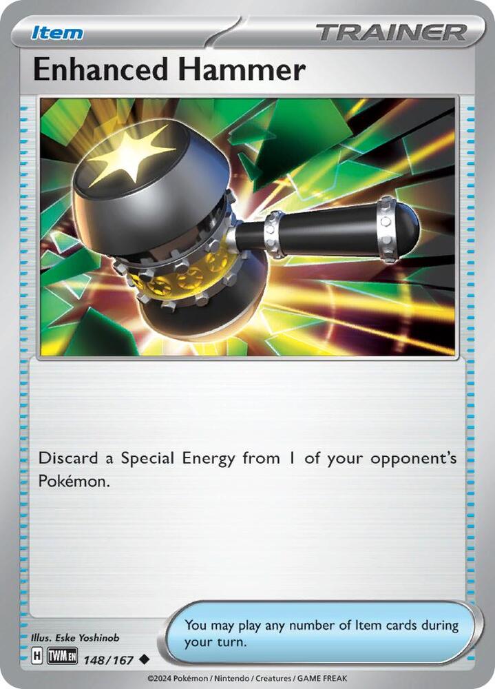 Enhanced Hammer 148/167 card from SV06: Twilight Masquerade