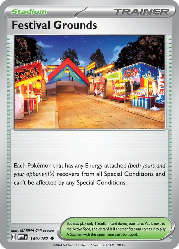Festival Grounds 149/167 card from SV06: Twilight Masquerade