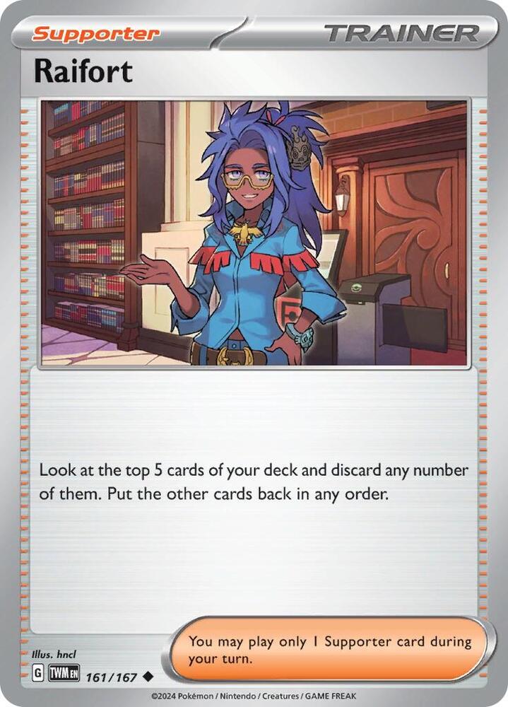 Raifort 161/167 card from SV06: Twilight Masquerade