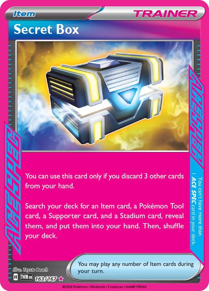 Secret Box 163/167 card from SV06: Twilight Masquerade